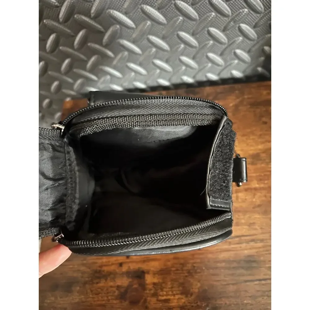 RARE Fujifilm Finepix S-Series Premium Faux Leather Camera Case Black Asymmetric
